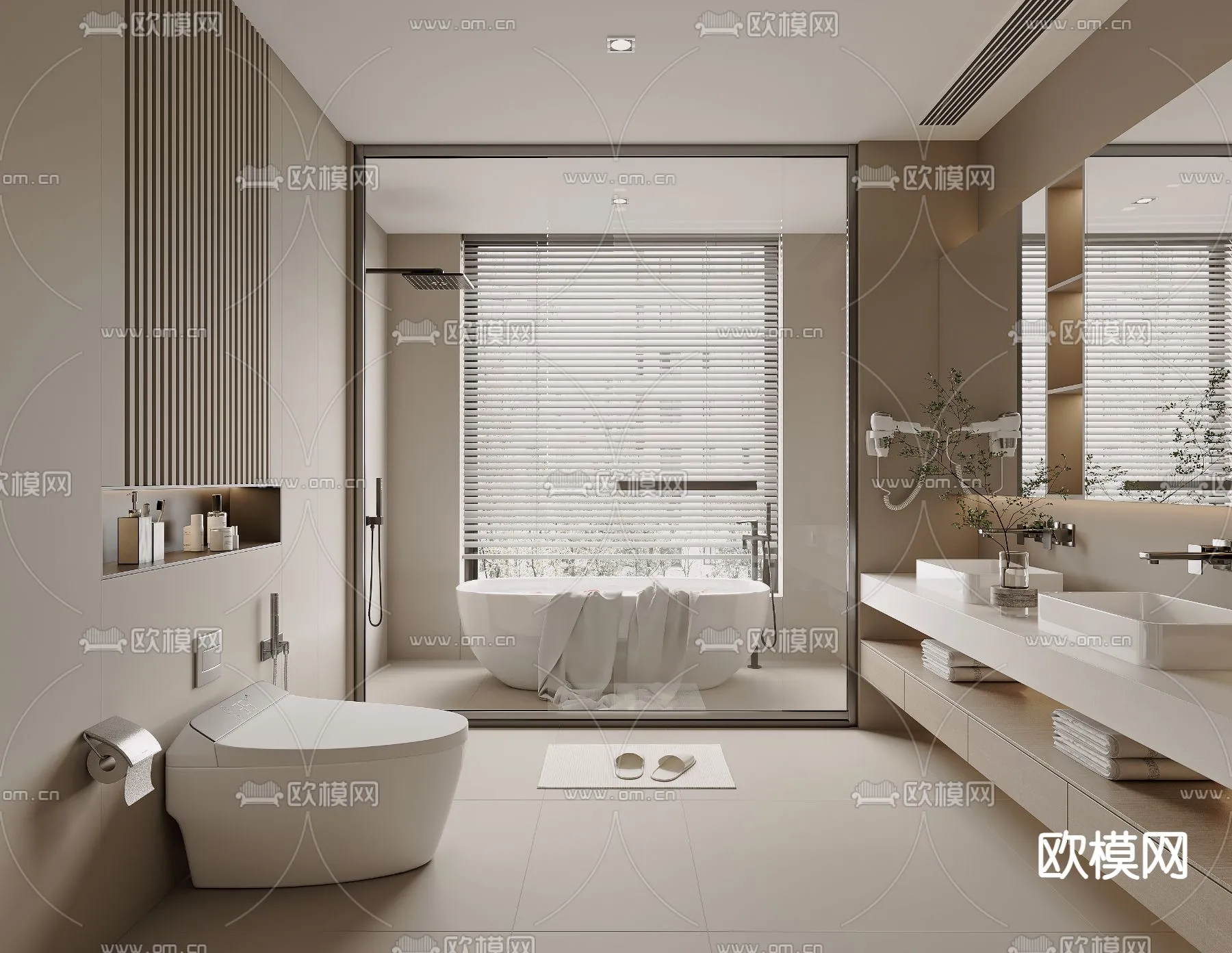 BATHROOM SETS – VRAY / CORONA – 3D MODEL – 2258 BATHROOM SETS – VRAY / CORONA – 3D MODEL – 2258