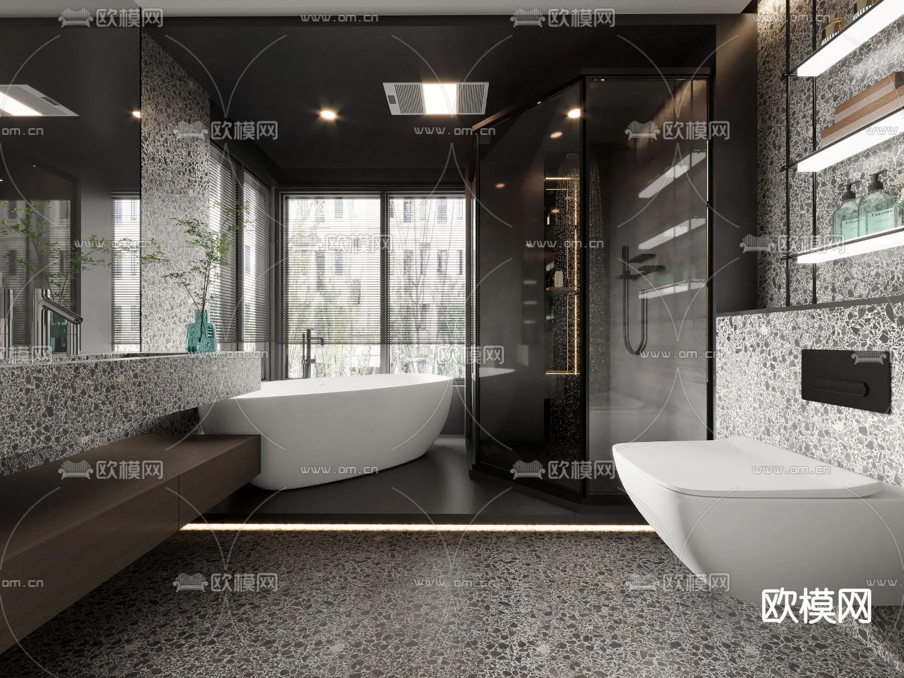 BATHROOM SETS – VRAY / CORONA – 3D MODEL – 2270 BATHROOM SETS – VRAY / CORONA – 3D MODEL – 2270