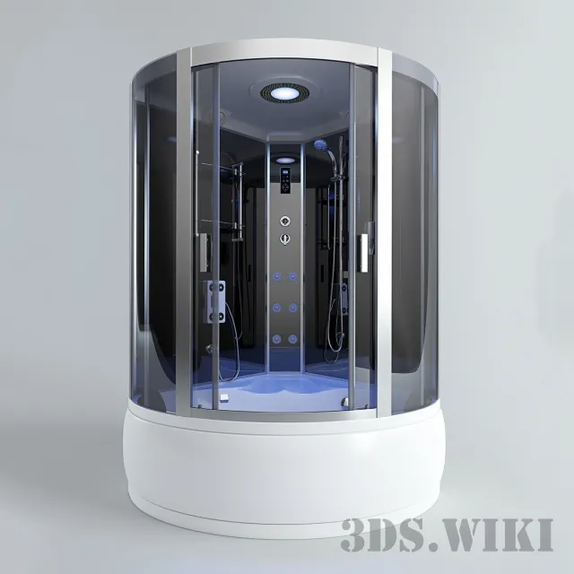 bathroom – Shower cabin Arcus AS-115 3D Model bathroom – Shower cabin Arcus AS-115 3D Model