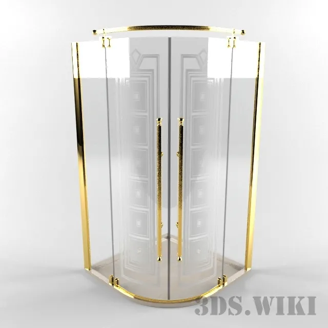 bathroom – Shower cabin Eurodesign IL Borgo 3D Model bathroom – Shower cabin Eurodesign IL Borgo 3D Model