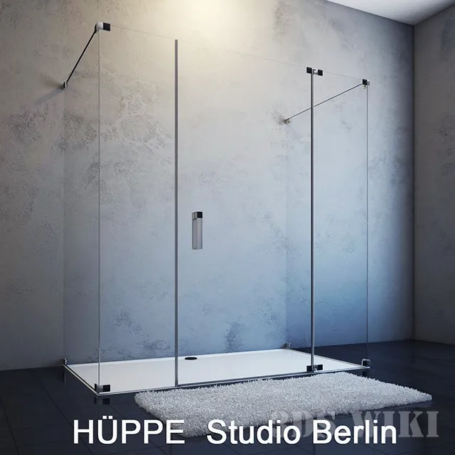 bathroom – Shower cabin HUPPE Studio Berlin 3D Model bathroom – Shower cabin HUPPE Studio Berlin 3D Model