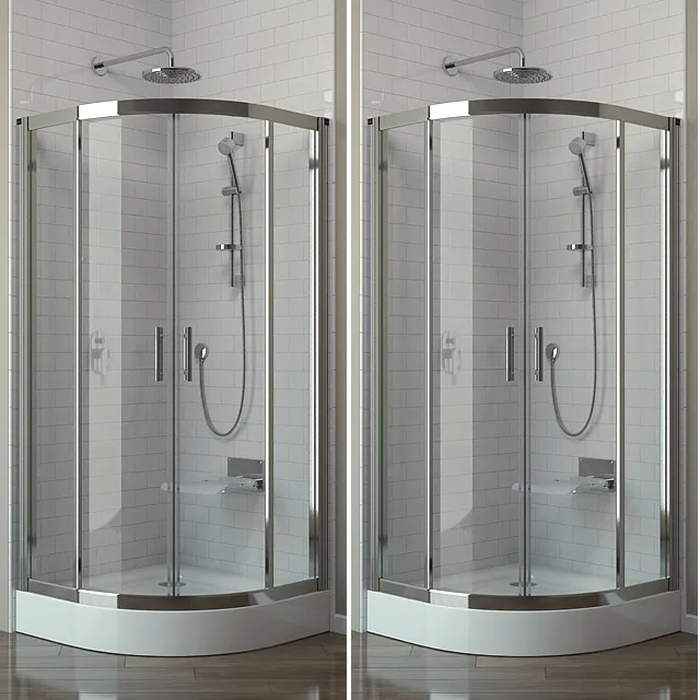 bathroom – Shower cabin the GEO 6 3D Model