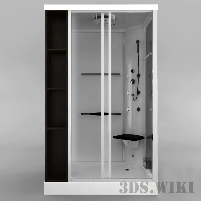 bathroom – Shower cabin Timo Puro 3D Model bathroom – Shower cabin Timo Puro 3D Model