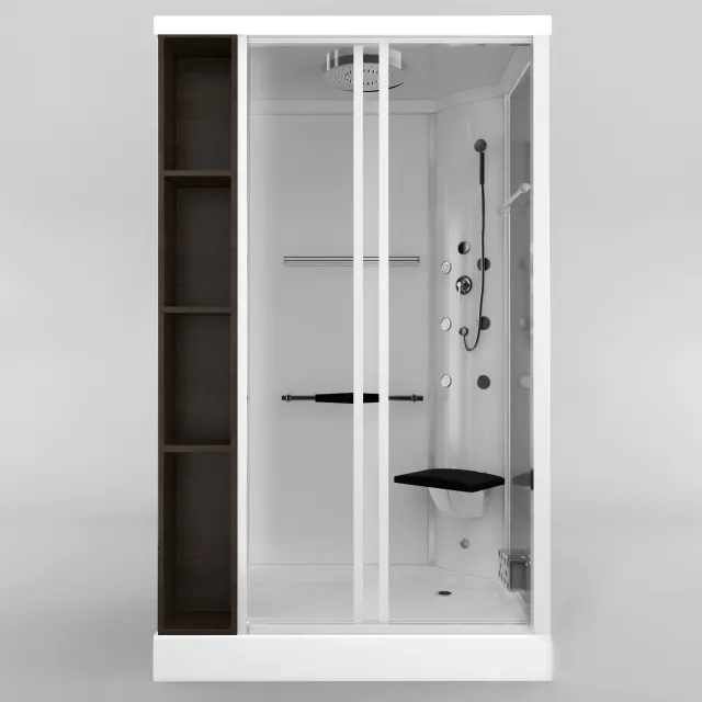 bathroom – Shower cabin Timo Puro 3D Model