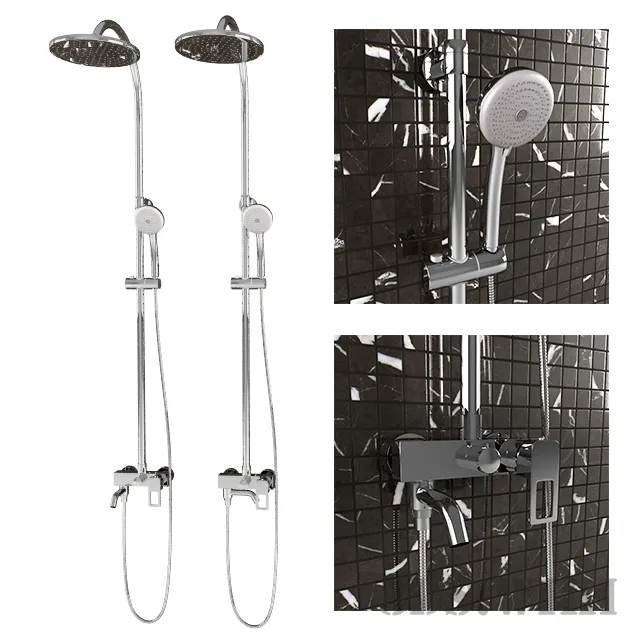 bathroom – Shower Mixer Elghansa 3D Model bathroom – Shower Mixer Elghansa 3D Model