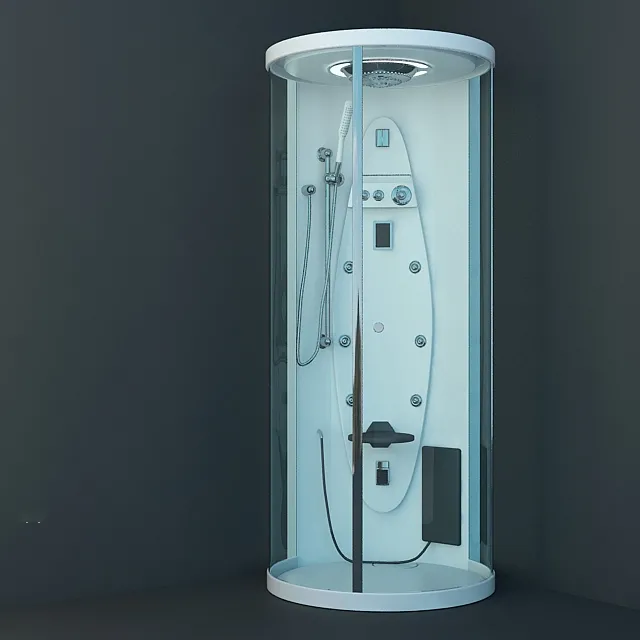 bathroom – Shower Teuco 155 Next + 3D Model