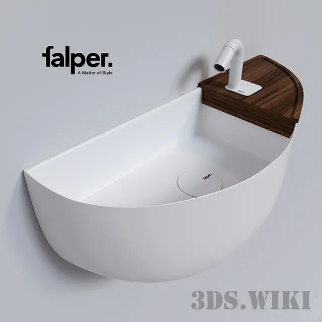 bathroom – Sink Falper Bowllino 3D Model bathroom – Sink Falper Bowllino 3D Model