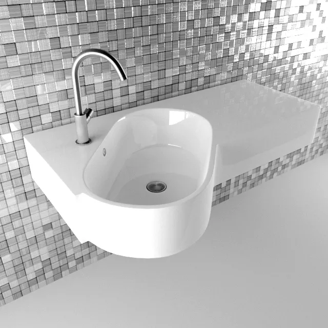 bathroom – Sink Hatria Area SX 3D Model bathroom – Sink Hatria Area SX 3D Model