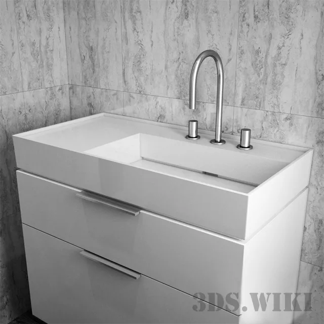 bathroom – Sink LAUFEN KARTELL 810339 3D Model bathroom – Sink LAUFEN KARTELL 810339 3D Model