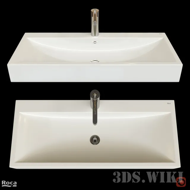bathroom – Sink Roca Moai 3D Model bathroom – Sink Roca Moai 3D Model