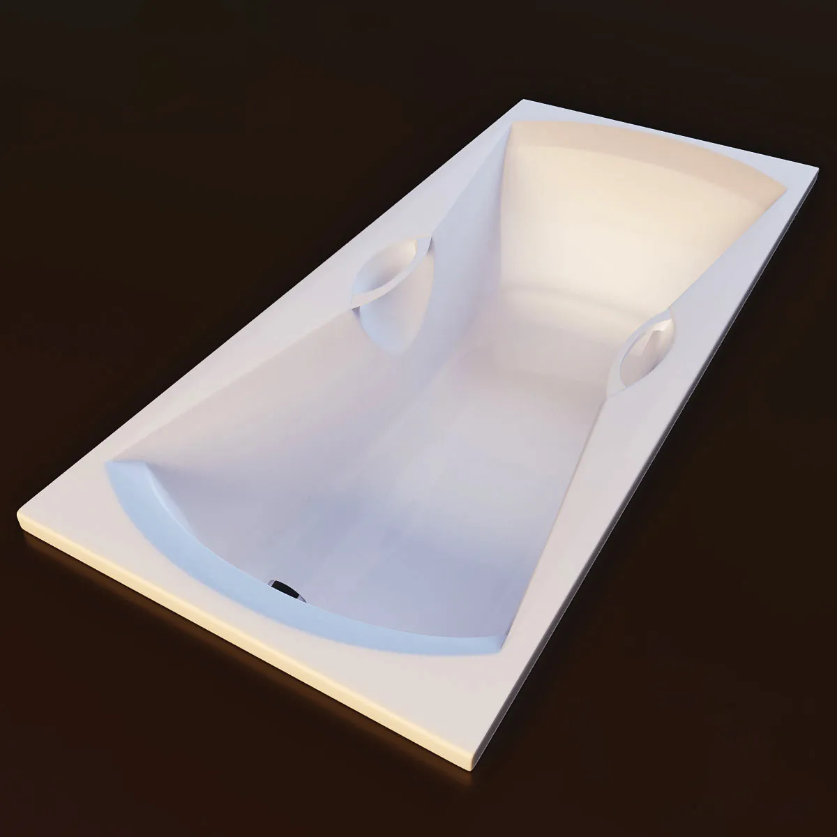 bathroom – Sonata bathtub 56 3D Model