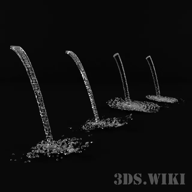 bathroom – Tap water 3D Model