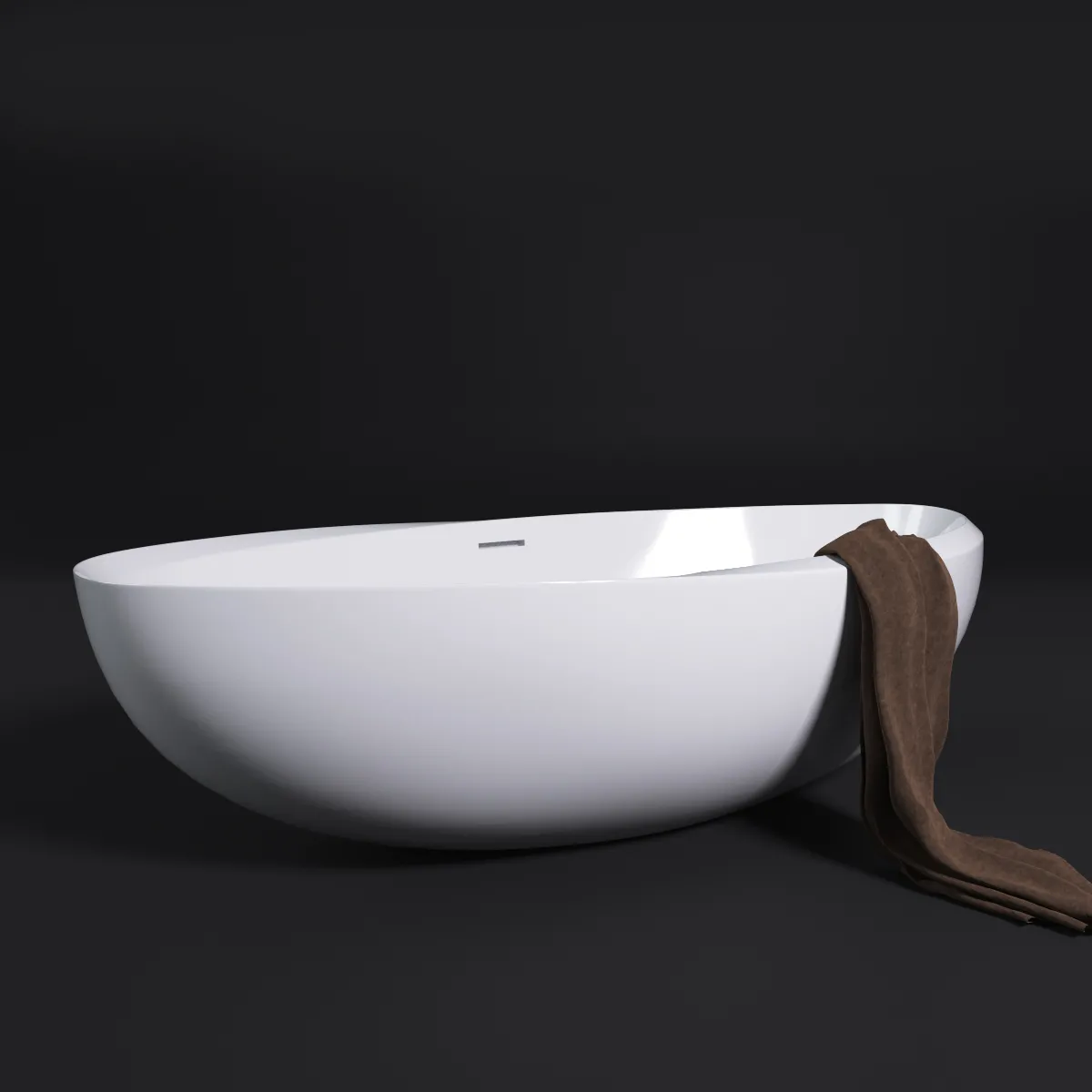 bathroom – Teuco Bordi bathtub 01 3D Model