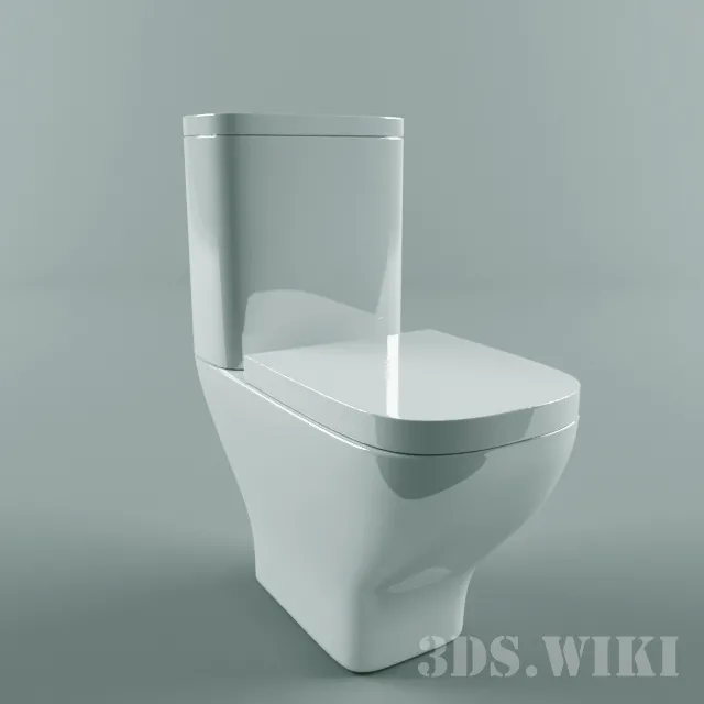 bathroom – Toilet bowl for bathroom 3D Model