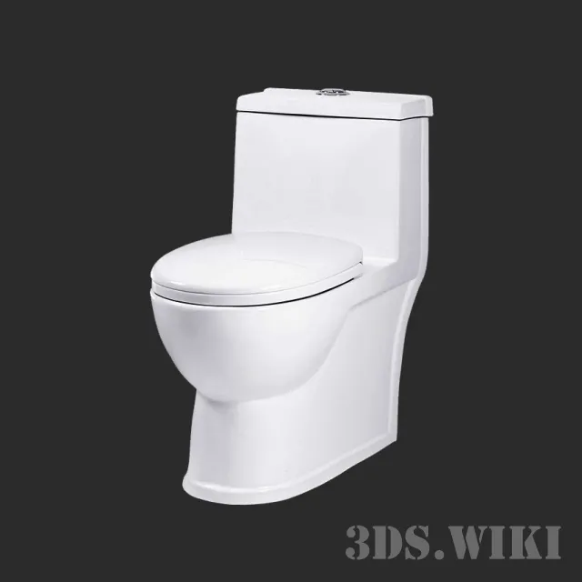 bathroom – Toilet Duravit Commode 3D Model
