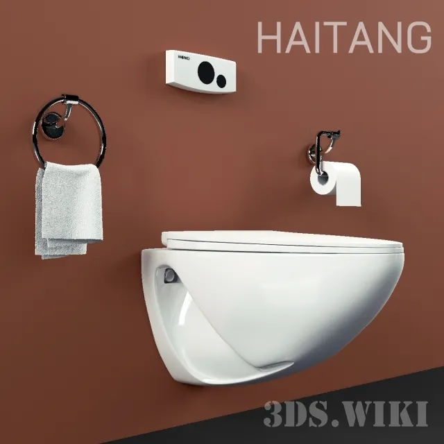 bathroom – Toilet Haitang 3D Model