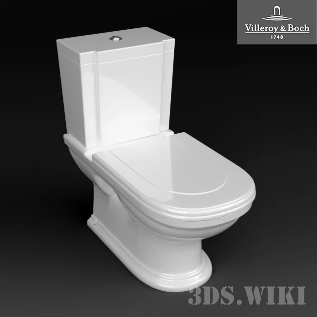 bathroom – Toilet Hommage Villeroy & Boch 3D Model