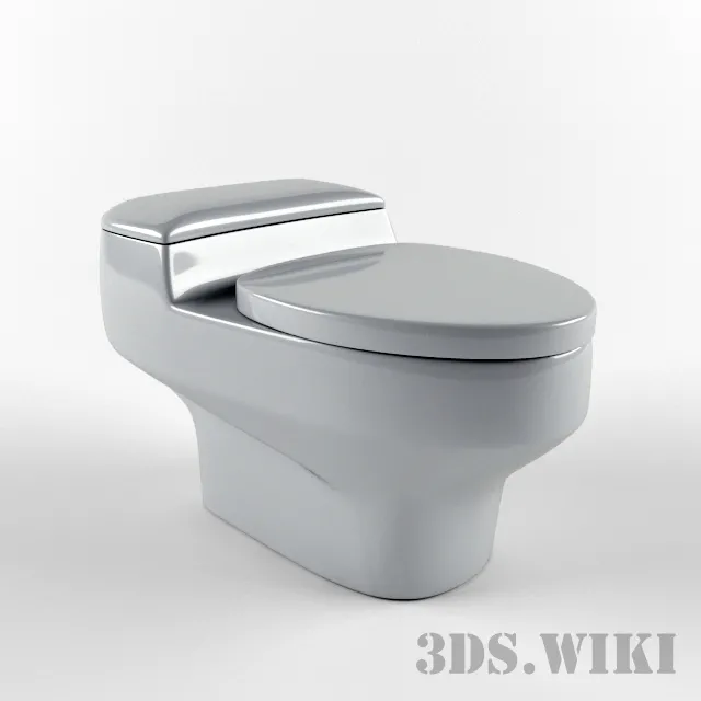 bathroom – Toilet Vision One Piece 3D Model