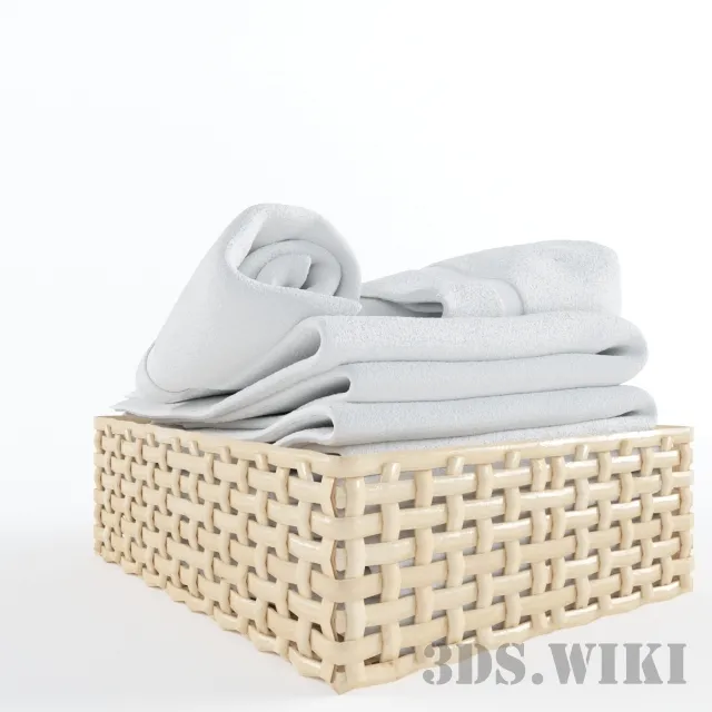 bathroom – TOWELS 3D Model bathroom – TOWELS 3D Model