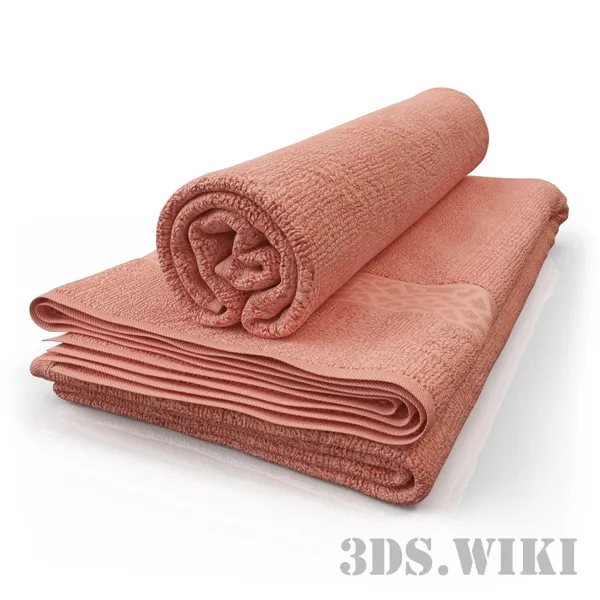 bathroom – Towels 3D Model