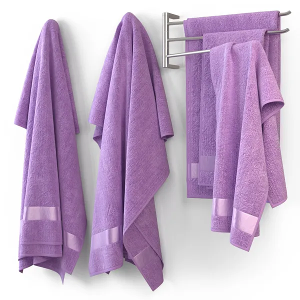 bathroom – Towels for bathroom 74 3D Model