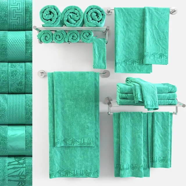 bathroom – Towels m33 3D Model bathroom – Towels m33 3D Model