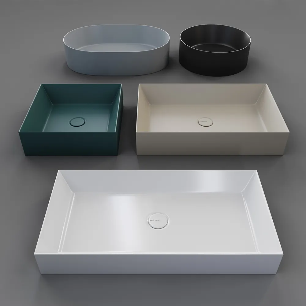 bathroom – Valdama Track washbasins 3D Model bathroom – Valdama Track washbasins 3D Model