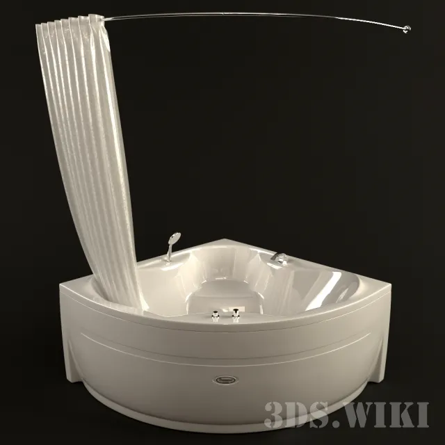 bathroom – Vanessa bath 3D Model