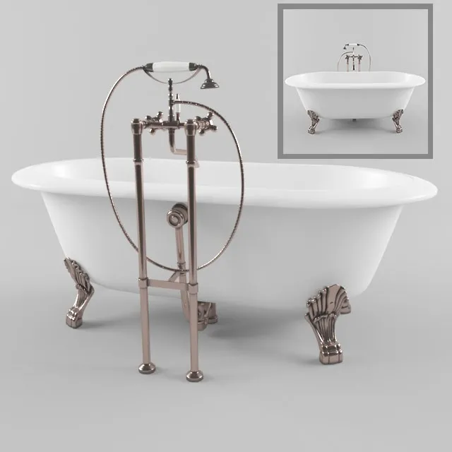 bathroom – Victoria Albert bathtub 56 3D Model