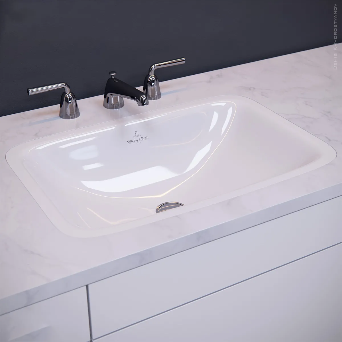 bathroom – Villeroy and Boch 3 3D Model bathroom – Villeroy and Boch 3 3D Model