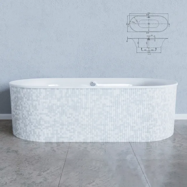 bathroom – Villeroy and Boch  Cetus BQ190CEU7V 3D Model