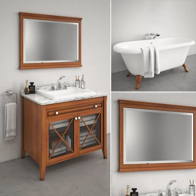 bathroom – Villeroy and Boch Hommage 3D Model