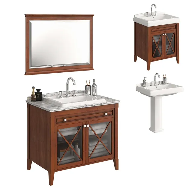 bathroom – Villeroy and Boch Hommage part 2 3D Model