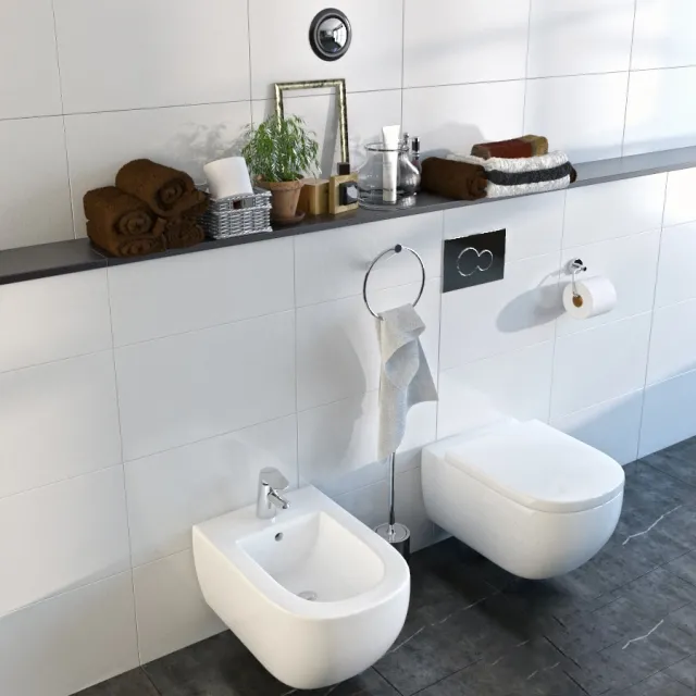 bathroom – Villeroy and  Boch Subway 2.0 3D Model