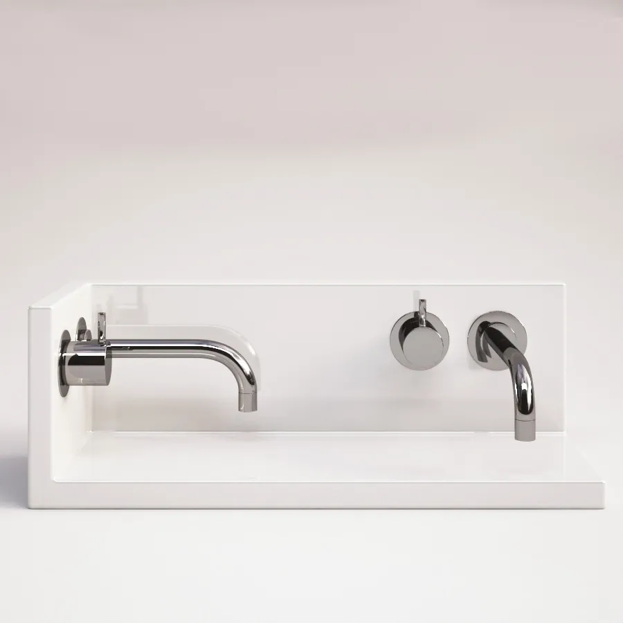 bathroom – Vola 911 Wall Faucet 3D Model