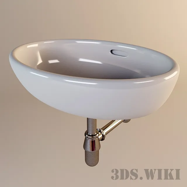bathroom – Wall Mounted Sink 3D Model