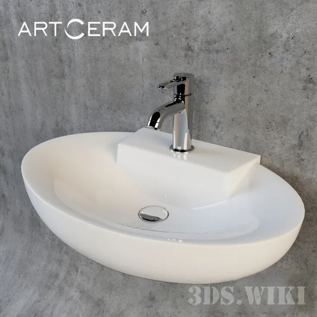 bathroom – Washbasin Art Ceram Minimax 3D Model bathroom – Washbasin Art Ceram Minimax 3D Model