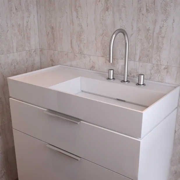 bathroom – Washbasin Kartell By Laufen 810 339 3D Model bathroom – Washbasin Kartell By Laufen 810 339 3D Model