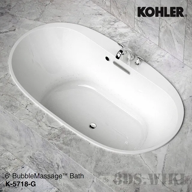 bathroom – Washbasin KOHLER BATHTUB 3D Model bathroom – Washbasin KOHLER BATHTUB 3D Model