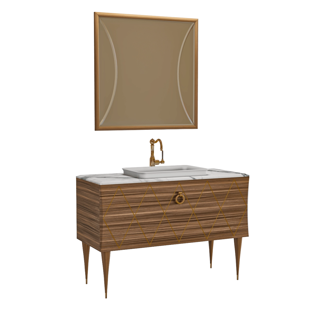 bathroom – Washbasin set Park Avenue 3D Model bathroom – Washbasin set Park Avenue 3D Model