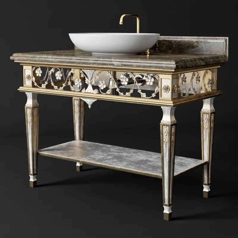 bathroom – Washbasin Standard Esco 03 3D Model bathroom – Washbasin Standard Esco 03 3D Model