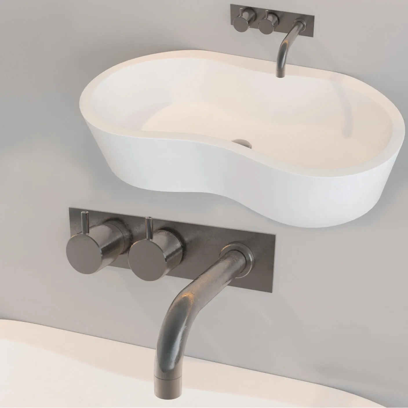 bathroom – Washbasin Standard Esco 378 3D Model bathroom – Washbasin Standard Esco 378 3D Model