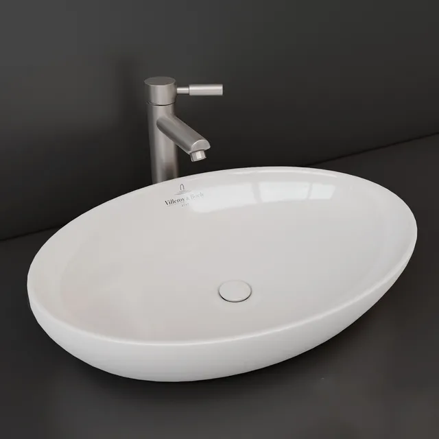 bathroom – Washbasin Villeroy and Boch Artis 419861R1 3D Model bathroom – Washbasin Villeroy and Boch Artis 419861R1 3D Model