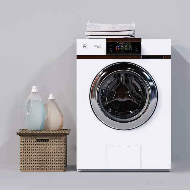 bathroom – Washing machine V-ZUG Adora SLQ 3D Model