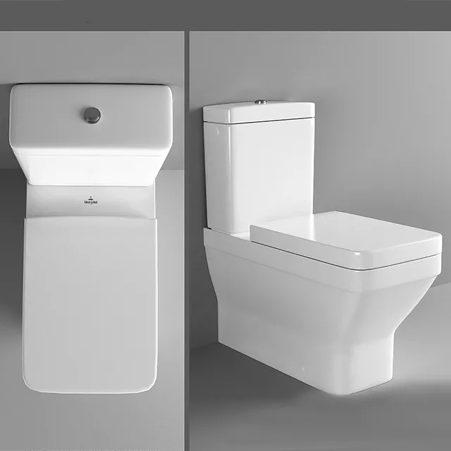 bathroom – WC-CD Villeroy and Boch Architectura 3D Model