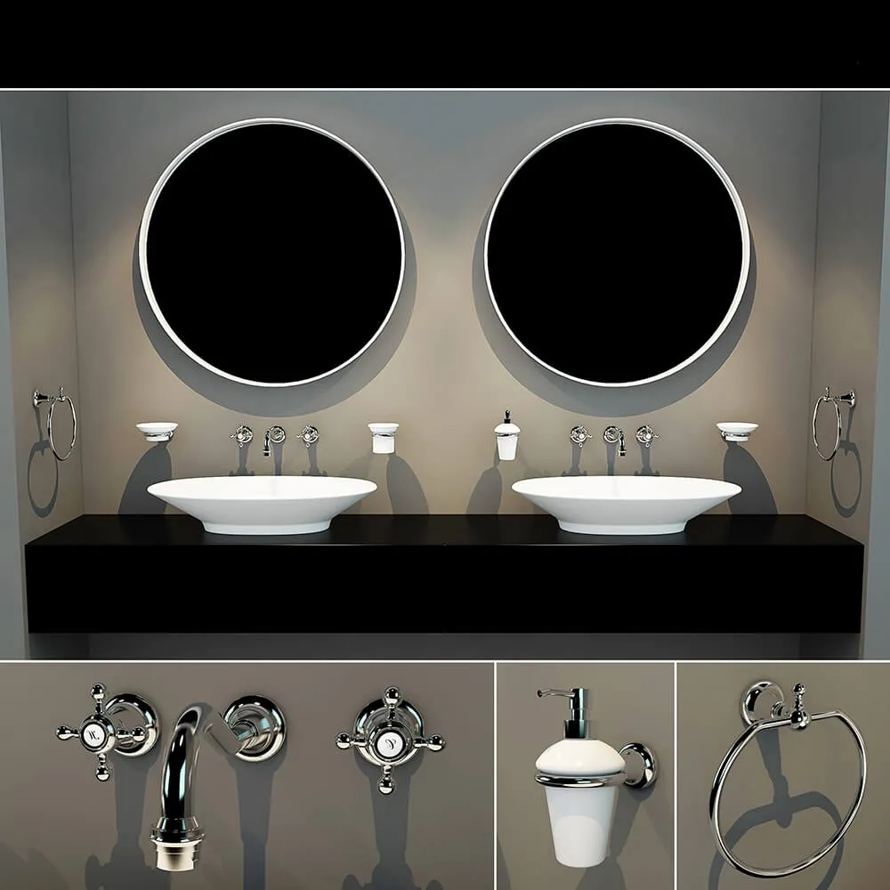 bathroom – Zucchetti. KOS collection Agora 3D Model