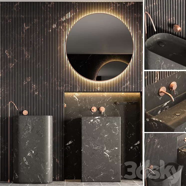 Bathroom_furniture_B 3D Model Bathroom_furniture_B 3D Model