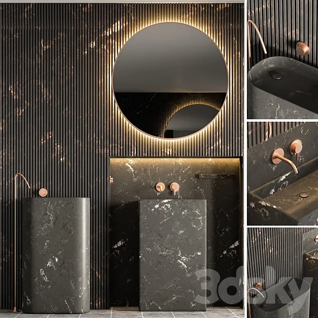 Bathroom_furniture_B 3DModel Bathroom_furniture_B 3DModel