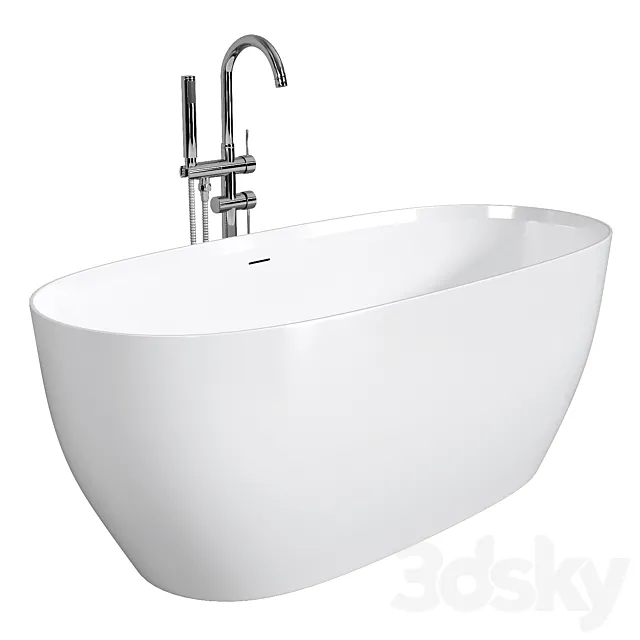 Bathtub Creto Arino 3D Model