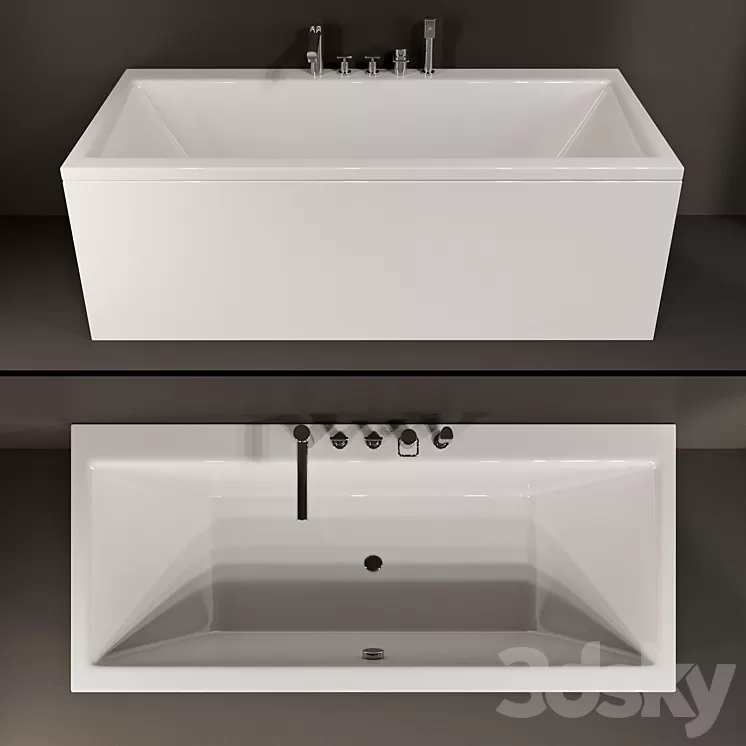 bathtub LAUFEN PRO 232951 3D Model
